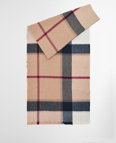 Barbour Rosefield Scarf in Hessian Tartan