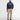 Barbour Men's Hewton Fair Isle Roll Neck Jumper in Navy