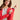 Brakeburn Frill Neck Cardigan in Red