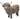 HIGHLAND COW ORNAMENT LARGE