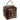 Joe Davies Antique Brown Cat Square Doorstop