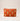 Elizabeth Scarlett GOLDEN ELEPHANTS VELVET EVERYDAY POUCH in RUST
