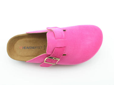 Heavenly Feet Alessia Cool Slider in Fuchsia