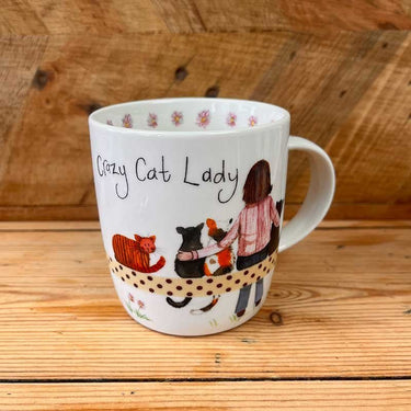 Alex Clark Crazy Cat Lady Mug