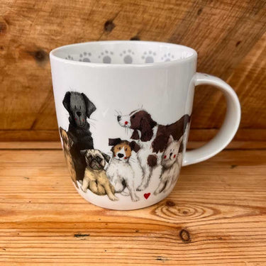 Alex Clark Dogs Together Mug