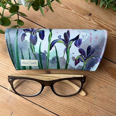 Alex Clark Dragonflies Glasses Case