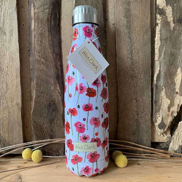 Alex Clark Poppies Water Bottle