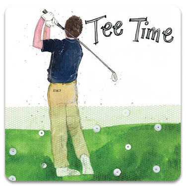 Alex Clark Tee Time Coaster