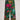 White Stuff Ally Linen Wide Leg Trousers in Green Print