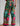 White Stuff Ally Linen Wide Leg Trousers in Green Print