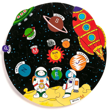 Alphabet Jigsaws Solar System Jigsaw Puzzle