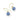 Annabella Moore Gold Plated Gemstone Earrings