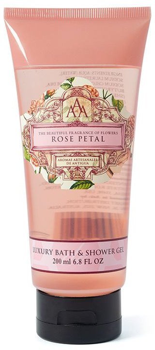 Aromas Artesanales de Antigua Shower Gel - Rose Petal 200ml