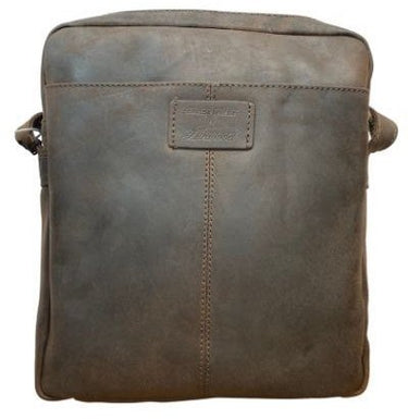 Ashwood Paddy Leather Men's Cross Body Bag - Brown