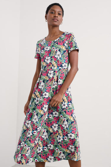Seasalt Veronica Short Sleeve Midi Dress