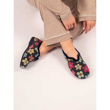 Lunar Lychee Navy Slipper