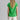 White Stuff Nelly Notch V‑Neck Tee – Bright Green