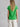 White Stuff Nelly Notch V‑Neck Tee – Bright Green
