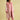 Joules Matilda Pink and White Fleece Lined Dressing Gown