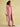 Joules Matilda Pink and White Fleece Lined Dressing Gown