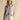Joules Selene Linen Sleeveless Shirt in Blue & White