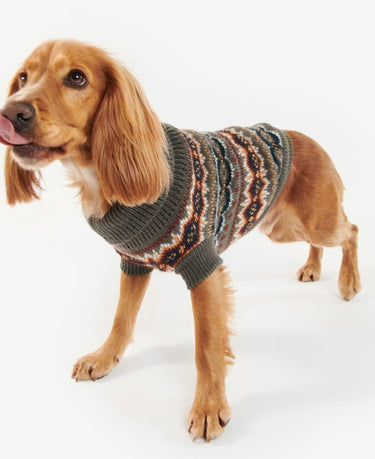 Barbour Case Fair Isle Dog Jumper