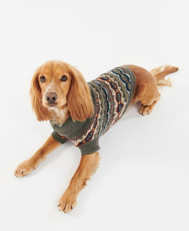 Barbour Case Fair Isle Dog Jumper