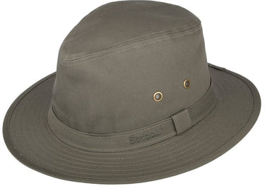 Barbour Dawson Safari Hat in Olive