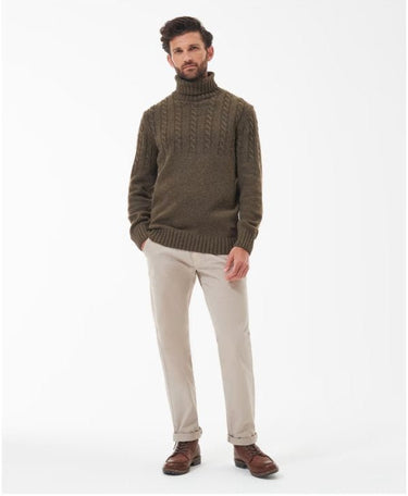 Barbour Duffle Cable Rollneck Jumper