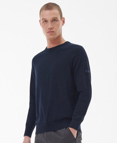 Barbour International Cotton Crew Neck Sweater