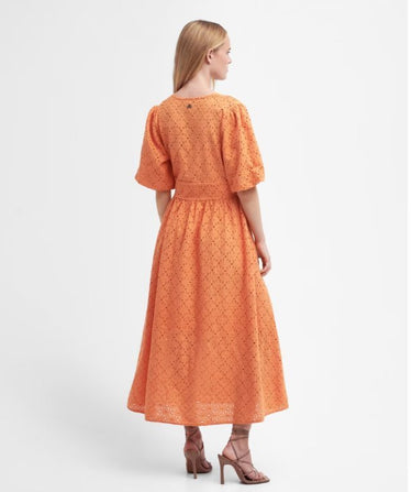 Barbour Kelley Broderie Anglaise Maxi Dress