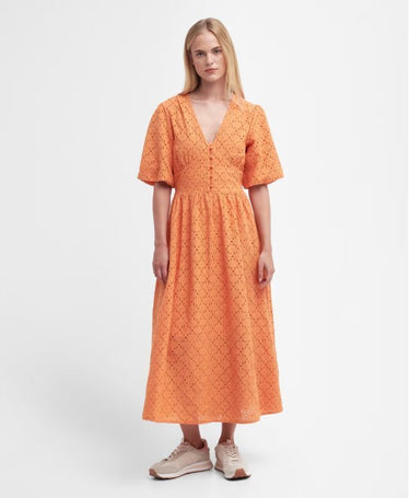 Barbour Kelley Broderie Anglaise Maxi Dress