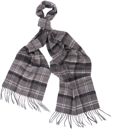 Barbour Merino Cashmere Tartan Scarf