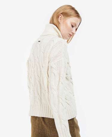 Barbour Pendula Knit Jumper in Cream