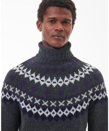 Barbour Roose Fair Isle Rollneck Jumper