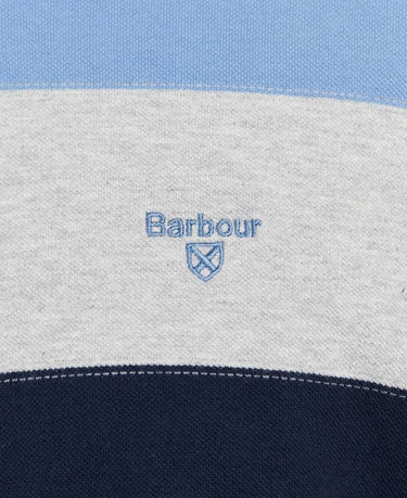 Barbour Stanton Polo Shirt in Force Blue