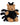 Jellycat Bartholomew Bear 'Spider'