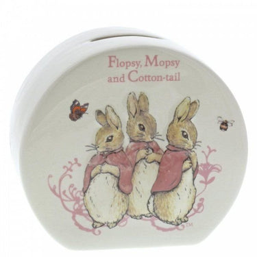 Beatrix Potter Flopsy, Mopsy & Cotton-tail Money Bank - A26696