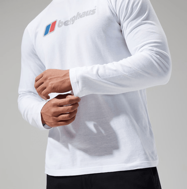 Berghaus Men's Big Logo Long Sleeve Tee