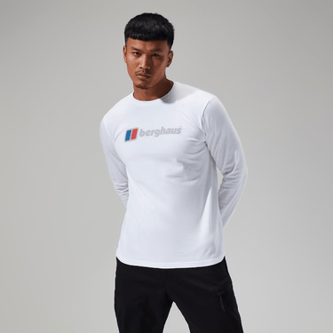 Berghaus Men's Big Logo Long Sleeve Tee