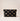 Honey Bee Charcoal Velvet Everyday Pouch
