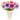 Crochet Open Rose Flower Single Stem