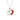 Wrexham AFC Sterling Silver & 9ct Rose Gold Heart Pendant – 3SWFC918