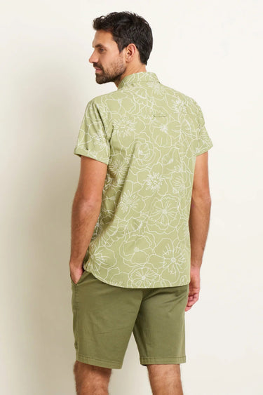 Brakeburn Linear Floral Shirt