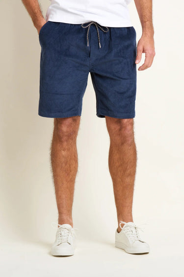 Brakeburn Navy Corduroy Shorts