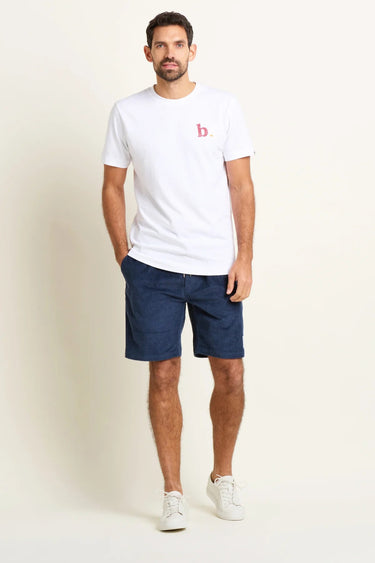 Brakeburn Navy Corduroy Shorts