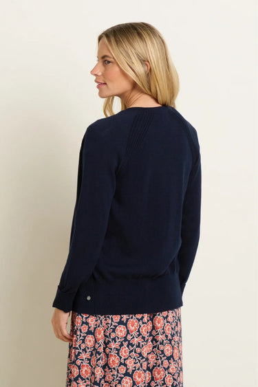 Brakeburn Pop Detail Knitted Cardigan