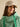 Joules Rushton Cowl Neck Hoodies in Green Stripe