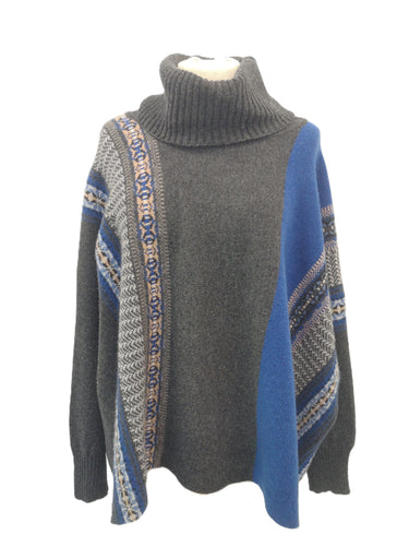 Eribe Montrose Cowl Sweater in Hermes
