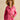 Joules Holt Waterproof Packable Raincoat in Pink